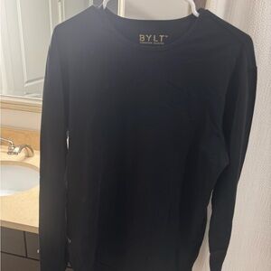 Men's Black Long Sleeve BYLT